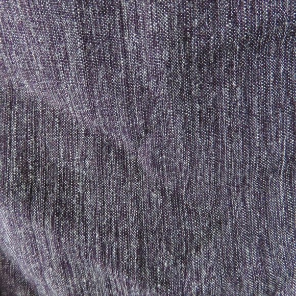 Connected Apparel Belted Sheath Dress | Plum Tweed - Picture 11 of 11